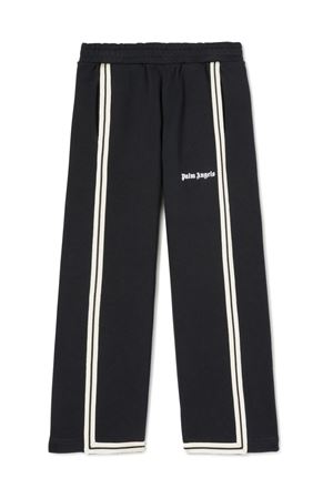 Logo-Print Cotton Track Pants PALM ANGELS KIDS | PBCH012F24FLE0011003